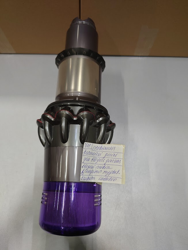 Dyson V11 Vacuum Used Noisy Power Button Issue Missing Container