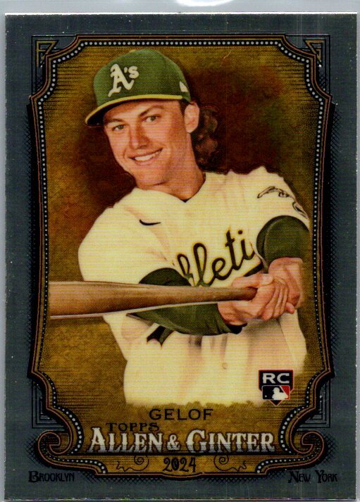 2024 Topps Allen & Ginter #82 Zack Gelof Chrome Refractors RC