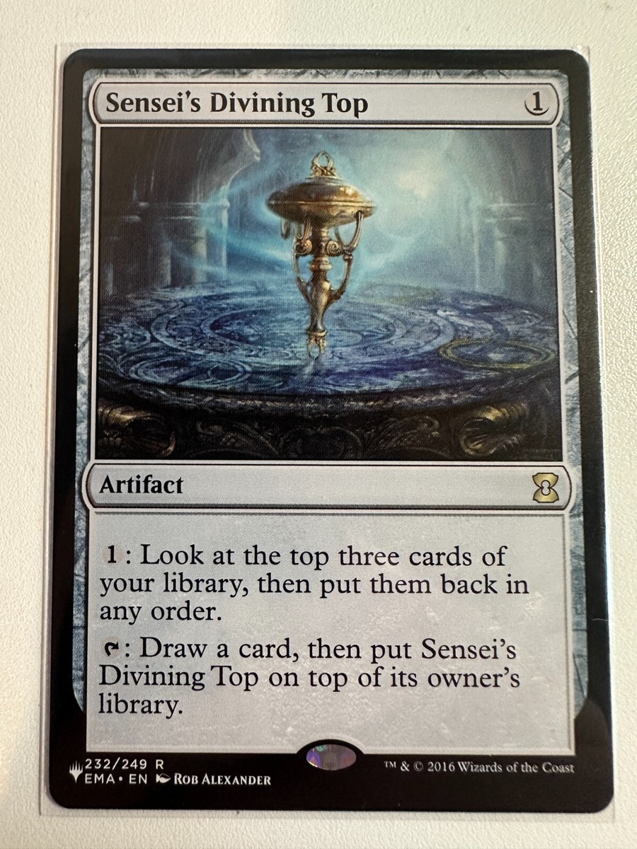 Sensei's Divining Top - Borderless - FOIL - Kamigawa - 2X2 - Mix