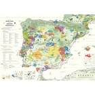 De Long’s Wine Map of the Iberian Peninsula (Spain & Portugal) 24" x 36"