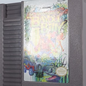 THE ADVENTURES OF BAYOU BILLY for Nintendo NES! Tested, Working Loose Cart Only!