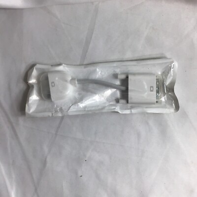 Genuine Apple Mac Male DVI to VGA Monitor Video Adapter Cable (DVI-I to VGA)