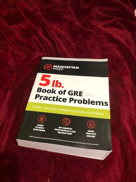 5 lb. Book of GRE Practice Problems Problems on All Subjects， Includes 1，800 Test Questions and Drills， Online Study Guide and Lessons from Interact for GRE (Manhattan Prep 5 lb) 5 lb. Book of GRE Practice Problems: 1,400+ Practice