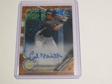 2019 Bowman Chrome MLB Prospect Orange Shimmer Auto Cal Mitchell #CPA-CMI 25/25!