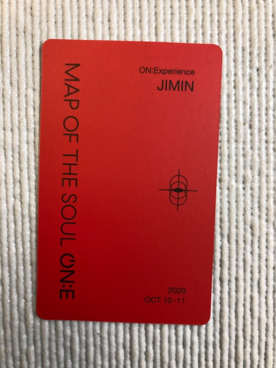 MAP OF THE SOUL ON:E Blu-ray トレカJIMIN Map Of The Soul On E Blu-Ray Trading Card Jimin | eBay