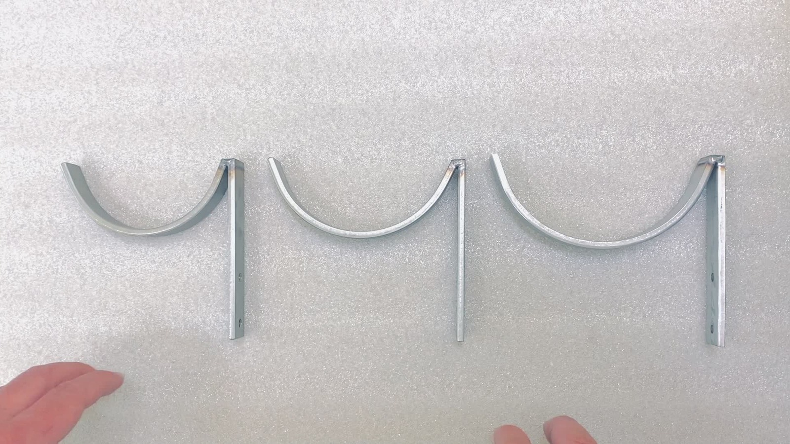 Metal Gutter Repair Bracket For 4.5" (115mm) Half Round Cast Iron