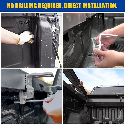 6.5FT Hard Retractable Truck Bed Tonneau Cover For 20152024 Ford F150