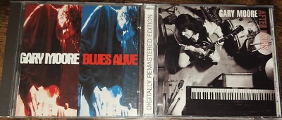 GARY MOORE - AFTER HOURS +5BonusTracks dig.rem. & BLUES ALIVE  2CDs