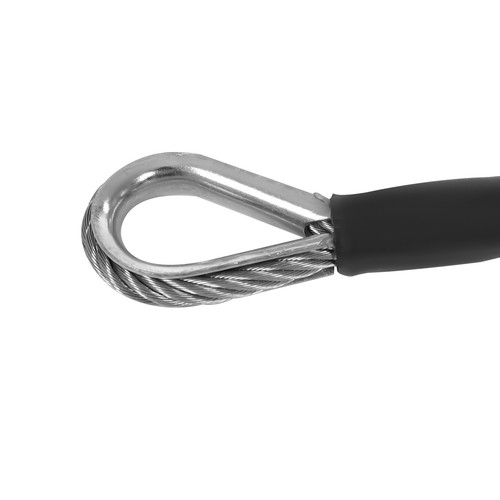 1/2in X 16ft Steel Core Lanyard Kit Flipline Climbing Swivel Snap Flip Line New - Picture 10 of 19