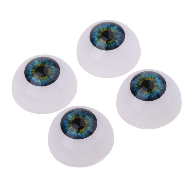 24mm Acrylic Eyeballs Eyes for Newborn Baby Doll BJD Doll DIY Supplies Blue 24mm Acrylic Eyeballs Eyes for Newborn Baby Doll BJD Doll DIY Supplies Blue