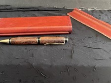 Ballpoint Pen and Wood Gift Box Unbranded FLAW CA 