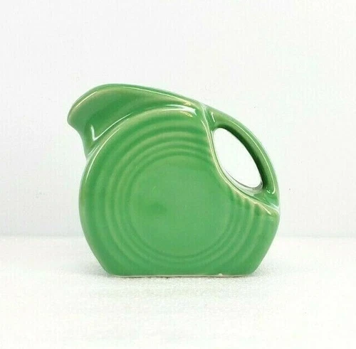 MINI DISK PITCHER creamer Meadow green NEW FIESTA  5 OZ.