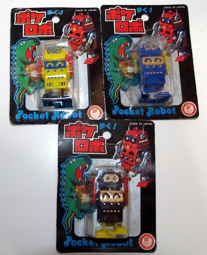 KIDDY ROBOTS Vintage Walking Wind Up Action Figure 2