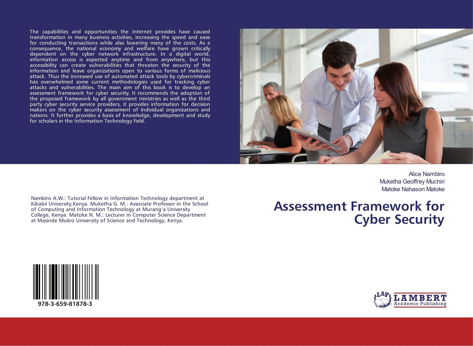 Thumbnail - Alice Nambiro (u. A.) | Assessment Framework For Cyber Security |