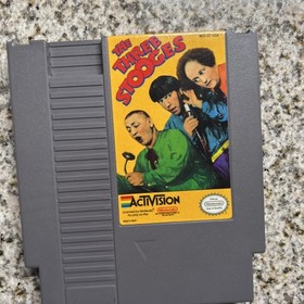 The Three Stooges (Nintendo Entertainment System, 1989) NES Authentic