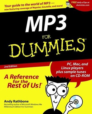 MP3 For Dummies - Rathbone, Andy - Good - See condition notes