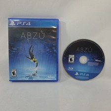 Abzu - PlayStation 4 PS4 Tested Working Complete In Original Case Giant Squid
