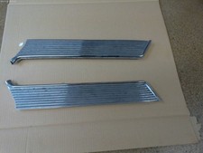 Trim Panels 1958 1959 Ford Thunderbird Exterior Roof Sail Panel Chromeoem Pair