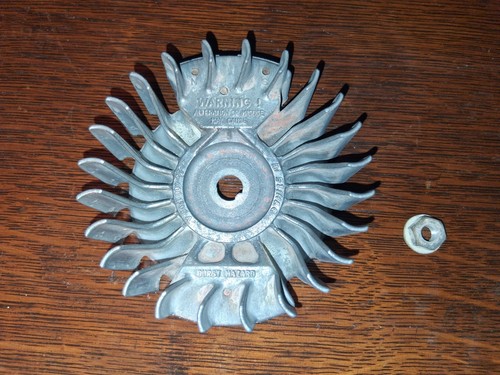 Stihl TS400 Flywheel and Nut . Old 1st Type [Fits 3 Hole Coil Only!] 1221400120