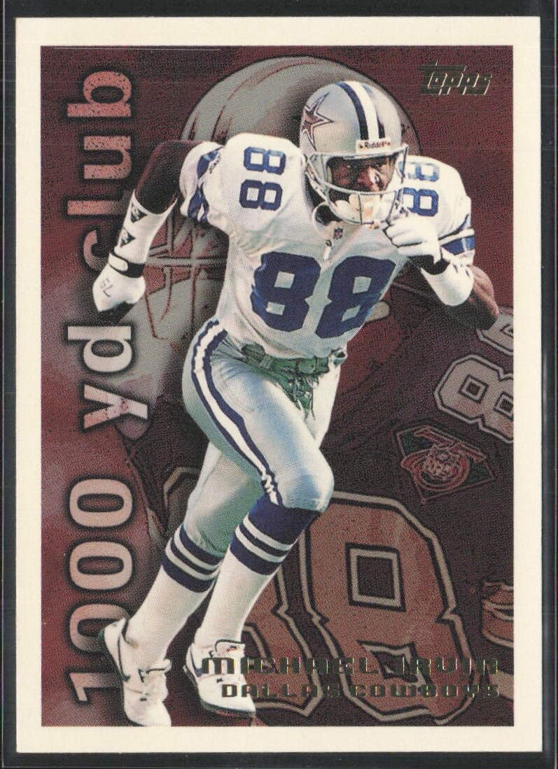 Michael Irvin #13 Football Cards 1995 Topps trading card — raw and PSA graded price guide