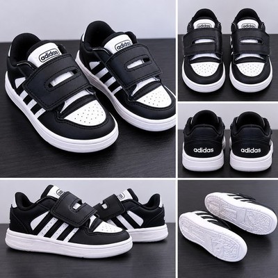 Adidas Kinder Sneaker   Schwarz/Weiß   Größe 26   Top Zustand