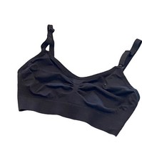 Full Bust black Maternity Seamless Wireless Nursing Bra