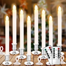Window Candles, 8 Pack LED Battery Operated Christmas Candles for Windows wit...
