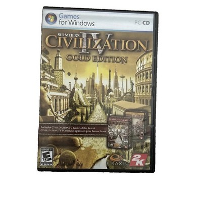 Sid Meier's Civilization IV: Gold Edition (PC, 2007)