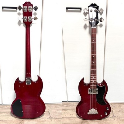 Epiphone EB-0 mit verbesserter Bridge