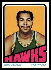 1972-73 Topps #77 Don Adams - VG-VGEX *TedsCardShack*