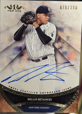 2017 Topps Tier 1 Prime Performers - Dellin Betances #PPA-DBE (NM) SN: /200 AUTO