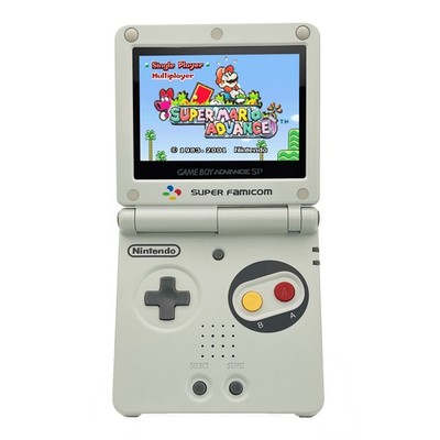 Nintendo Game Boy Advance SP  2026 IPS V5 Screen Upgrade SNES Famicom Edition