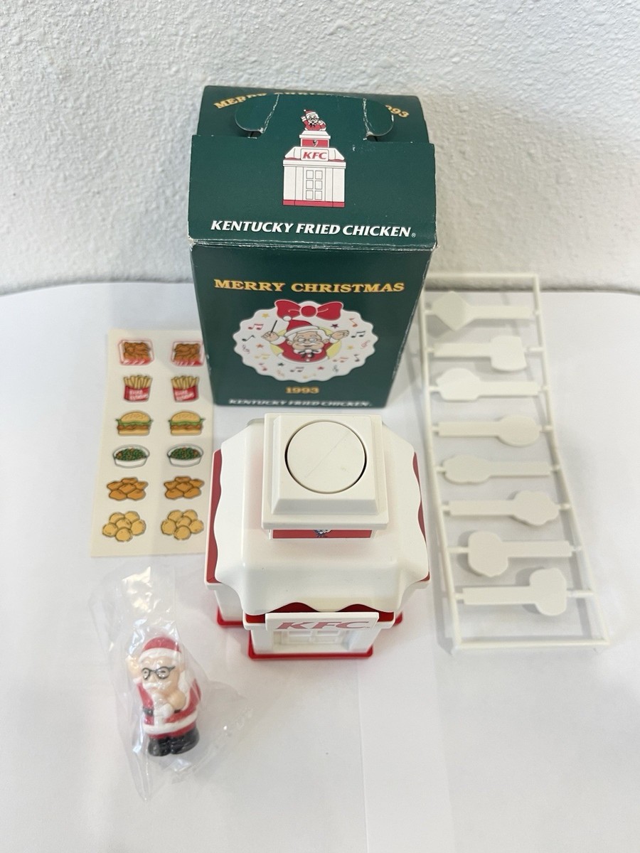 Rare Kentucky Fried Chicken Japan KFC Merry Christmas 1993 Tree