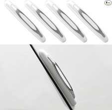 4PCS Car Door Edge Guards, Auto Side Door Protector Car Door Self Color: White