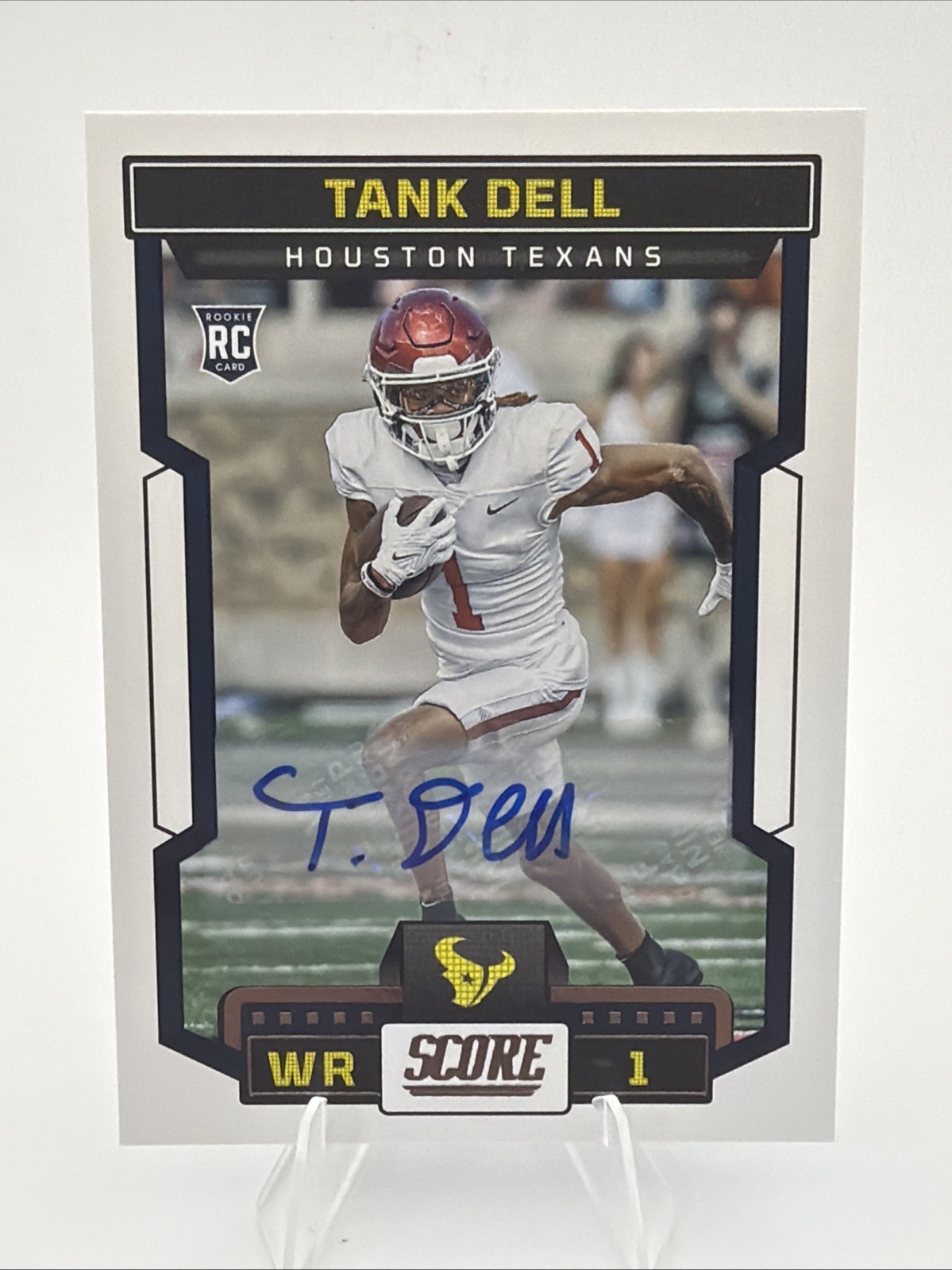 Tank Dell Panini Score #353 Autograph