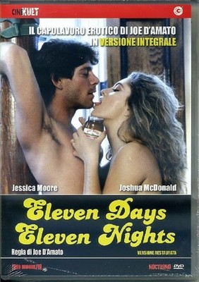 ELEVEN DAYS ELEVEN NIGHTS DVD SELTEN NEU CELLOPHANAT CINEKULT JOE D'AMATO 1986