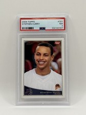 2009-10 Topps - Stephen Curry #321 (RC) - PSA 7 NM