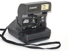 POLAROID 600 One Step AutoFocus Instant Camera w/ Flash - Excellent - TESTED