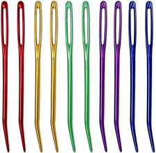 10Pcs Yarn Needle, Darning Tapestry Bent Needles for Color