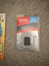 Toshiba 4GB SDHC Class 4 High Speed Memory Card Universal Compatible SDHC-4GTR