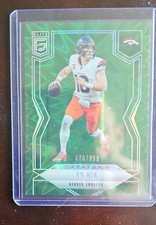 2025 Panini Donruss Elite - Bo Nix #43 Status Explosion /999