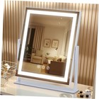 LED Vanity Mirror with Lights, Makeup Mirror with 3 Color 13.2"L x 11.2"W