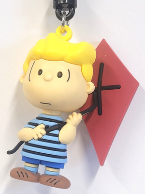 3D Foam Figural Key Chain Clip Blind Bag Peanuts 75 Years Series 3 Schroeder