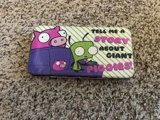 Cartera Estuche Rígido Invader Zim Cerditos Gigantes ULTRA RARA
