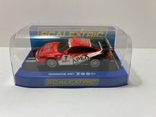 Scalextric C3182 Porsche 911 GT3 Cup 997 Glynn geddie apex