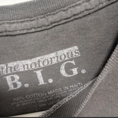 Notorious Big Grey T Shirt Size Small Women's Graphic T Streetwear