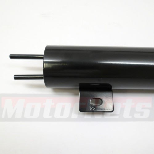 2"x17" Black Stainless Steel 26oz Radiator Coolant Overflow Puke Tank Catch Can - Picture 3 of 4