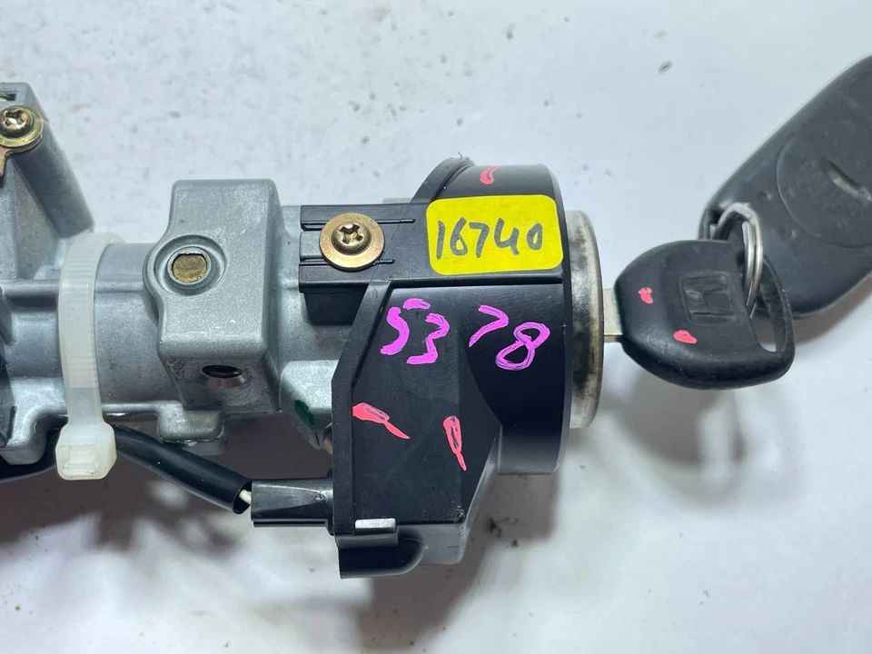 Honda CR-V 1997-2001 interruptor de encendido cilindro de bloqueo con llave OEM Foto 2 de 4