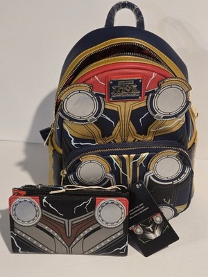 Loungefly Marvel Thor Love and Thunder Mini Backpack & Wallet Set