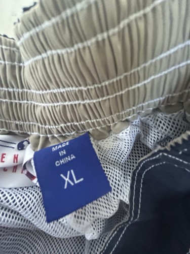 New York Yankees Shorts Mens XL MLB Genuine Merchandise Blue Swim Trunks - Picture 6 of 7